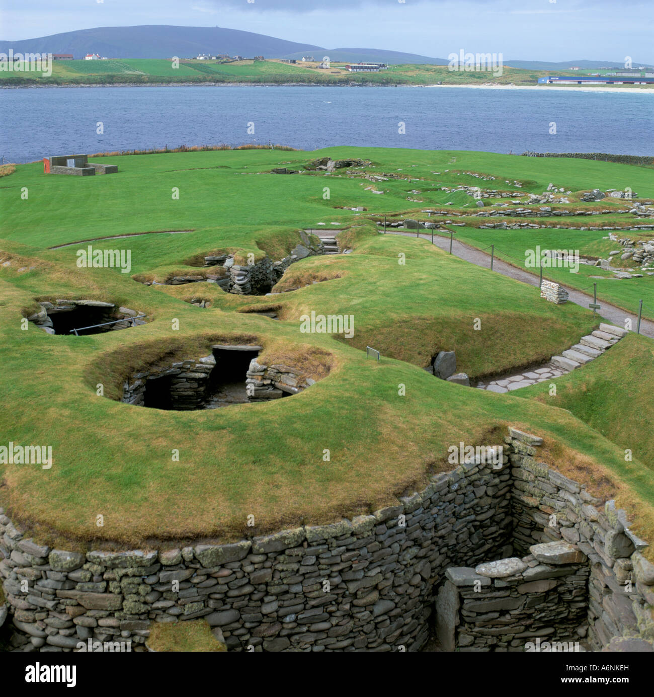 Archaeological site Jarlshof Shetland Shetland Islands Scotland United