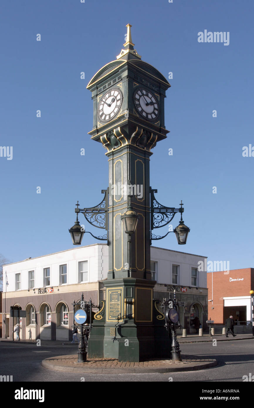 Chamberlain Clock, Jewellery Quarter, Birmingham Stock Photo Alamy