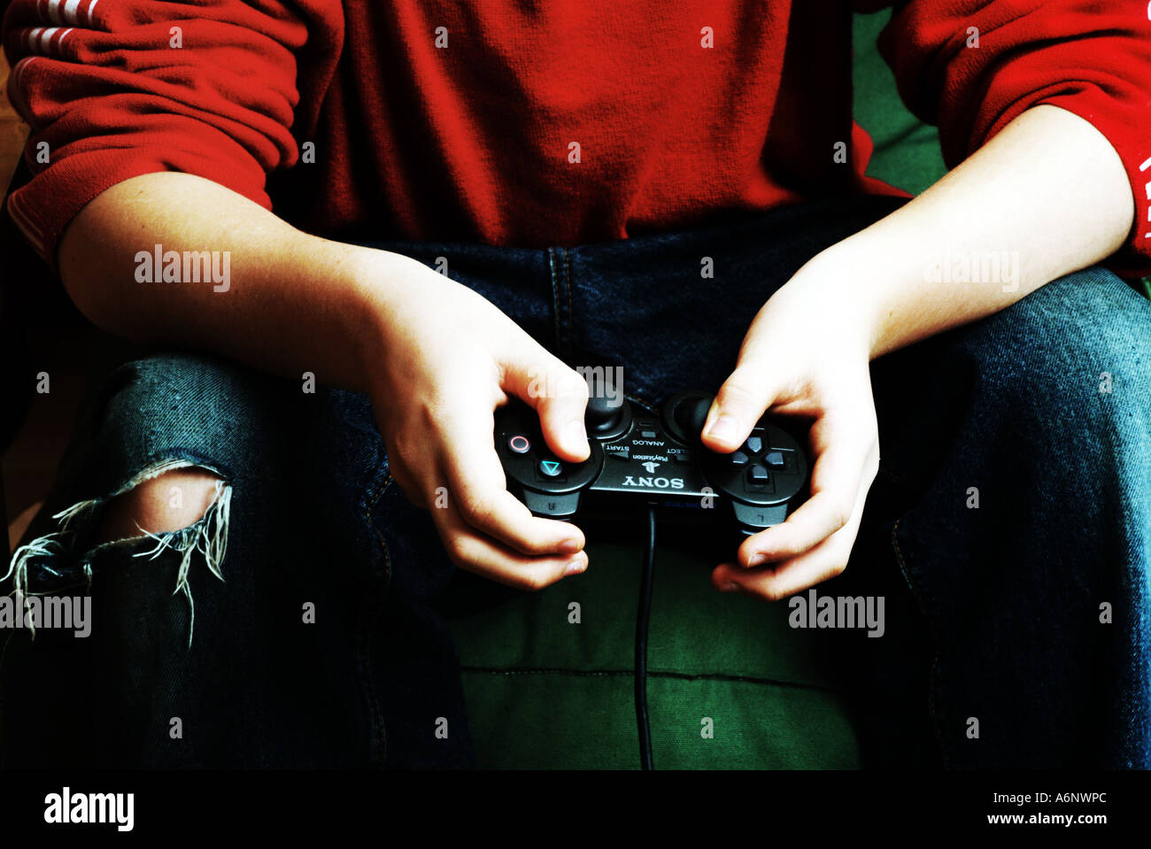 Play Station Stock Photo