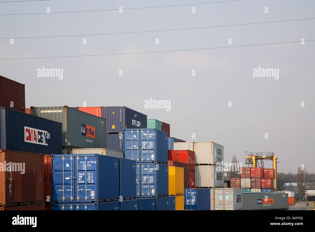 Leeds shipping containers hires stock photography and images Alamy
