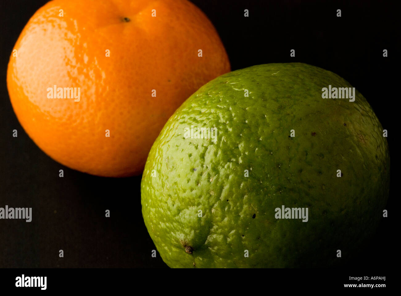 Orange and lime Stock Photo - Alamy