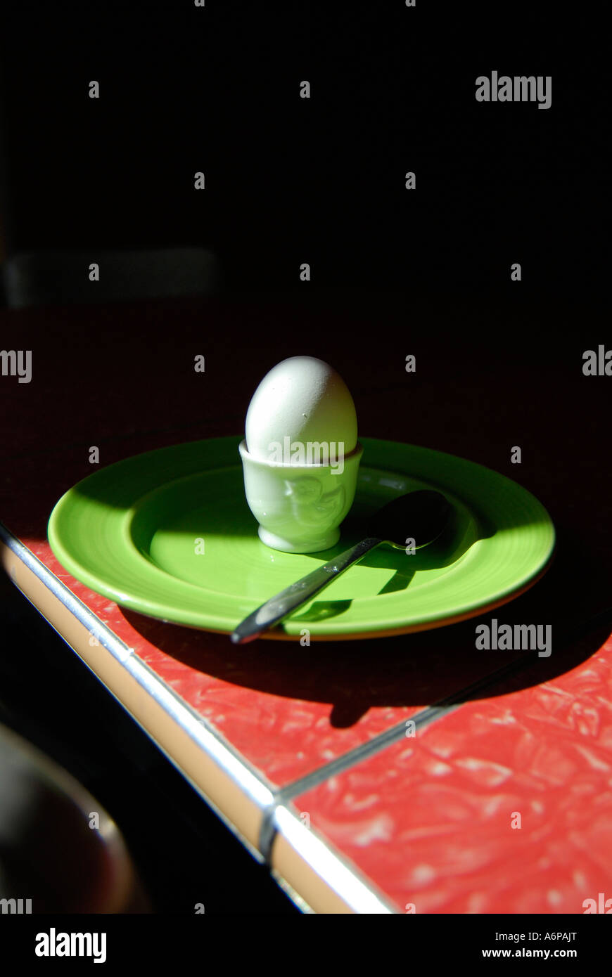 "Boiled egg for breakfast Stock Photo - Alamy