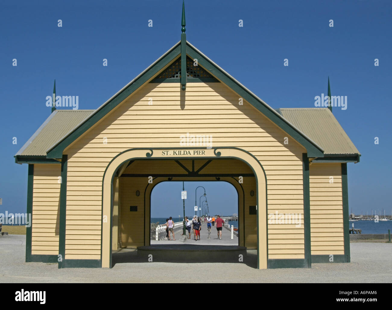 St Kilda pier Victoria Australia Stock Photo - Alamy
