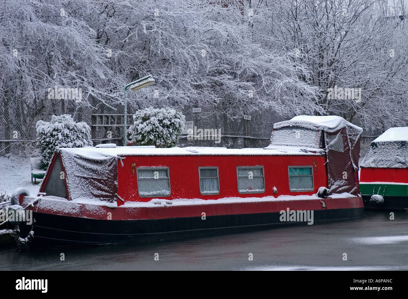 Canal Sale Cheshire England Stock Photo Alamy