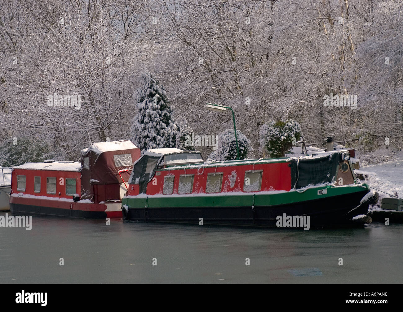 Canal Sale Cheshire England Stock Photo Alamy