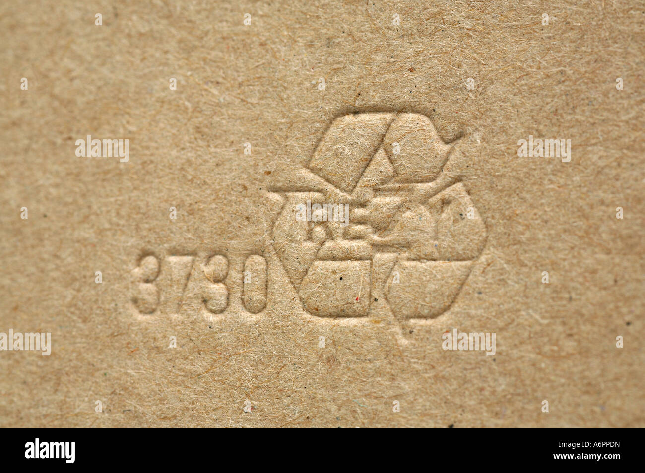 Recycling symbol Stock Photo