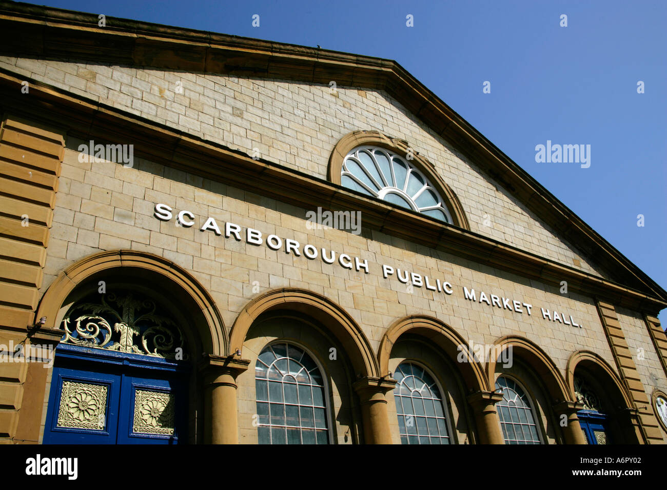 The Tuscan Style Market Hall built in 1853 Newborough Street