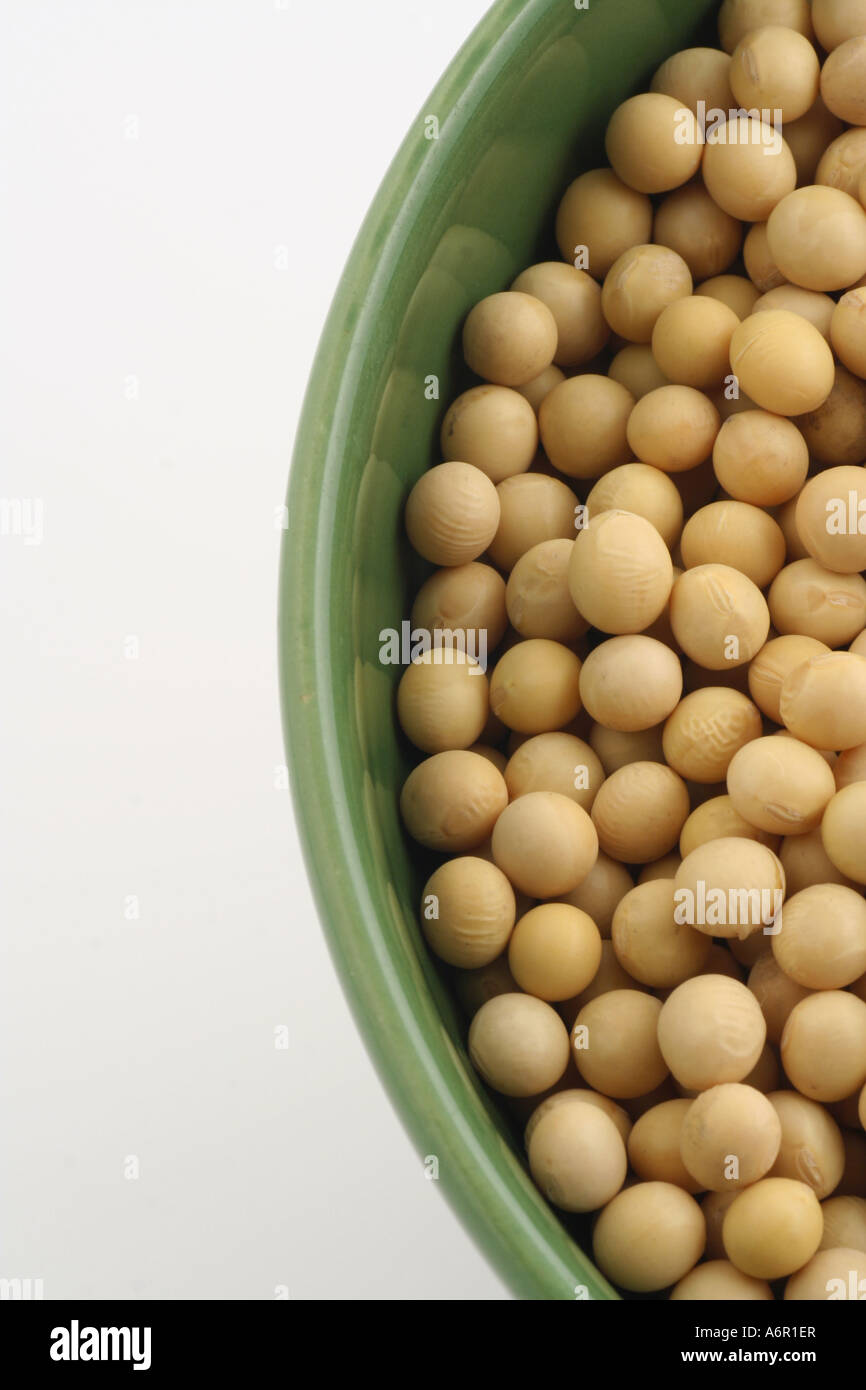 Soya beans Stock Photo