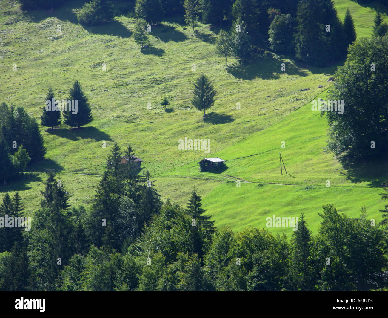 in the bavarian alps KARWENDEL Gebirge Bayerische Alpen  Stock Photo