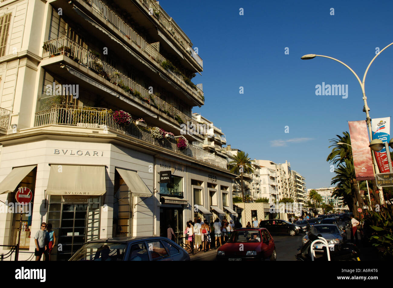 Cannes, Bulgari Store Stock Photo - Alamy