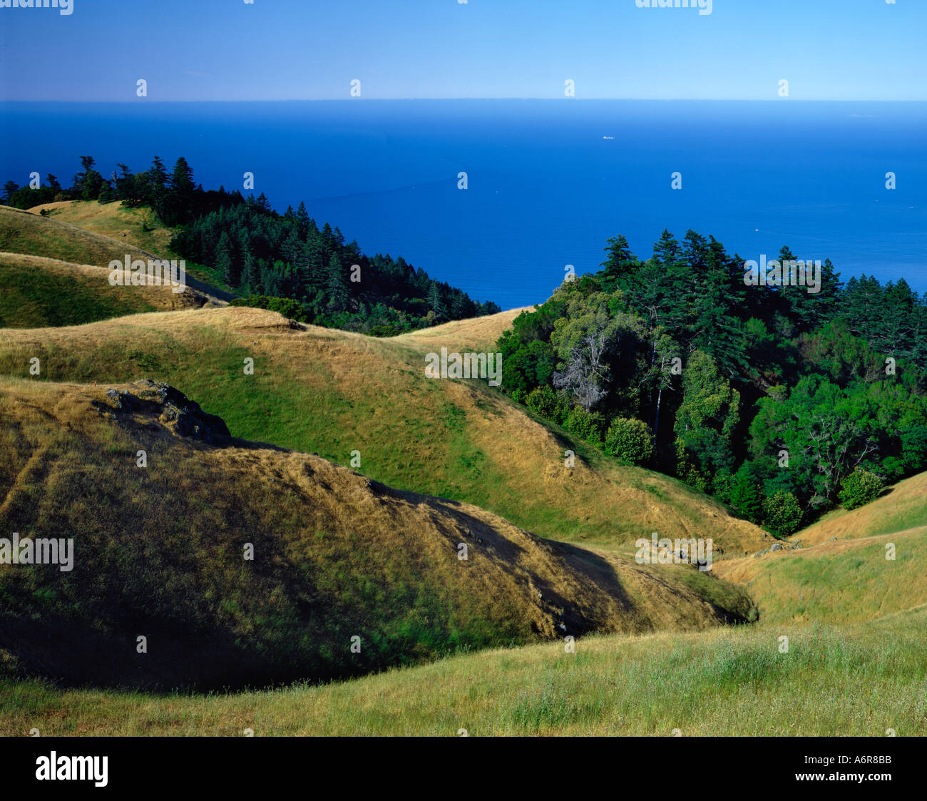 Mt Tamalpais in Marin County California USA Stock Photo
