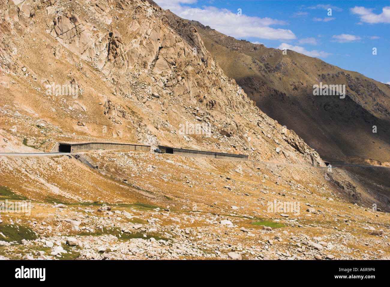 AFGHANISTAN Between Samangan and Kabul Salang Pass Salang Tunnel 2 7 km long Stock Photo