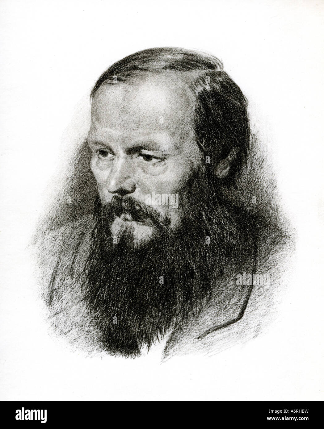 Dostoevsky, Fyodor Mikhailovich, 11.11.1821 - 9.2.1881, Russian writer, novelist, portrait, Fedor Michajlovic Dostoevskij, full Stock Photo