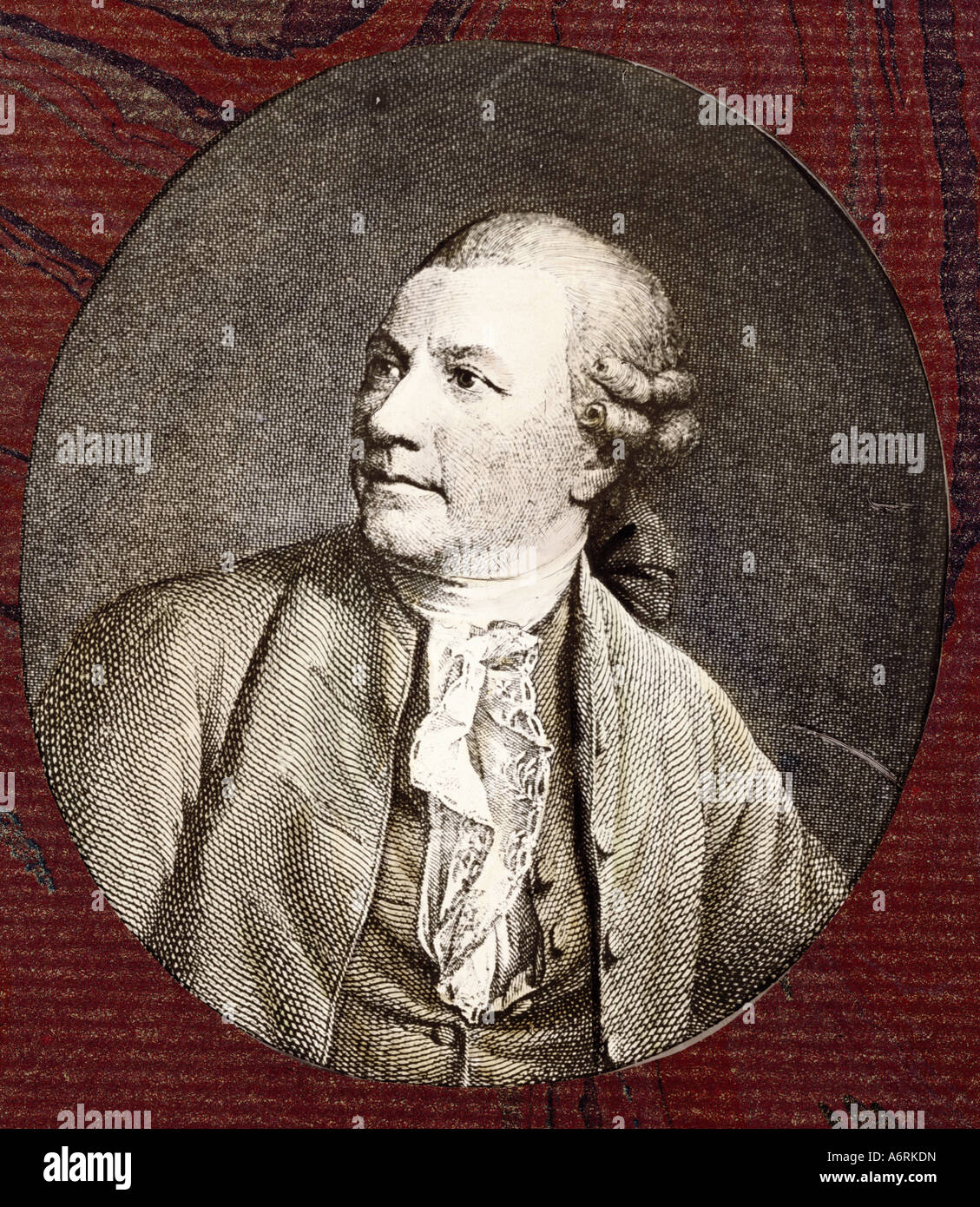 Coloured engraving after painting by juel hires stock photography and