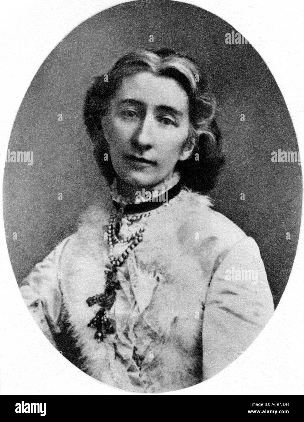 Wagner, Cosima, 24.12.1837 - 1.4.1930, German festival manager, wife of Richard Wagner, Photographie, 20th century, Cosima Liszt Stock Photo