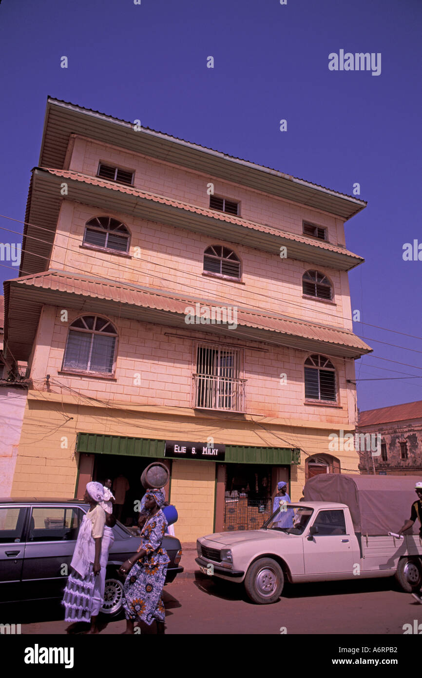 Africa, Gambia, Banjul. Stock Photo
