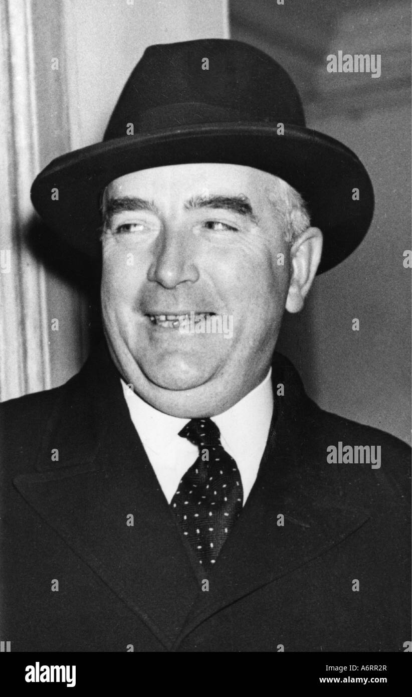 Menzies, Robert Gordon, 20.12.1894 - 14.5.1978, Australian politician, Prime Minister 26.4.1939 - 26.8.1941 and 19.12.1949 - 26. Stock Photo