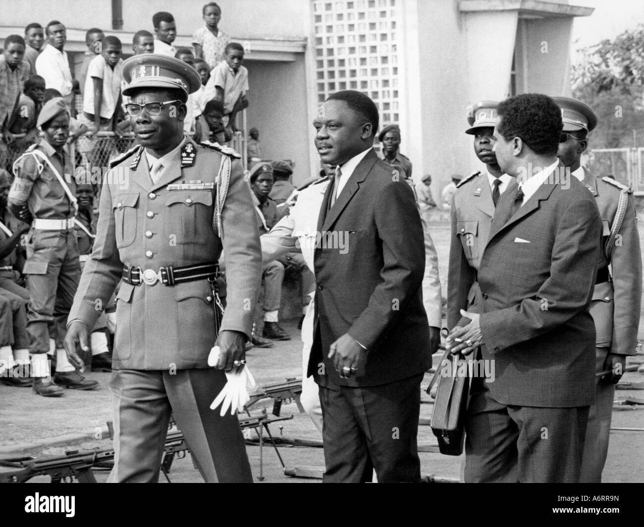 Mobutu, Sese Seko, 14.10.1930 - 8.9.1997, Congolese General and politician, Supreme Commander of Congolese Armed Forces 1960 - 1 Stock Photo