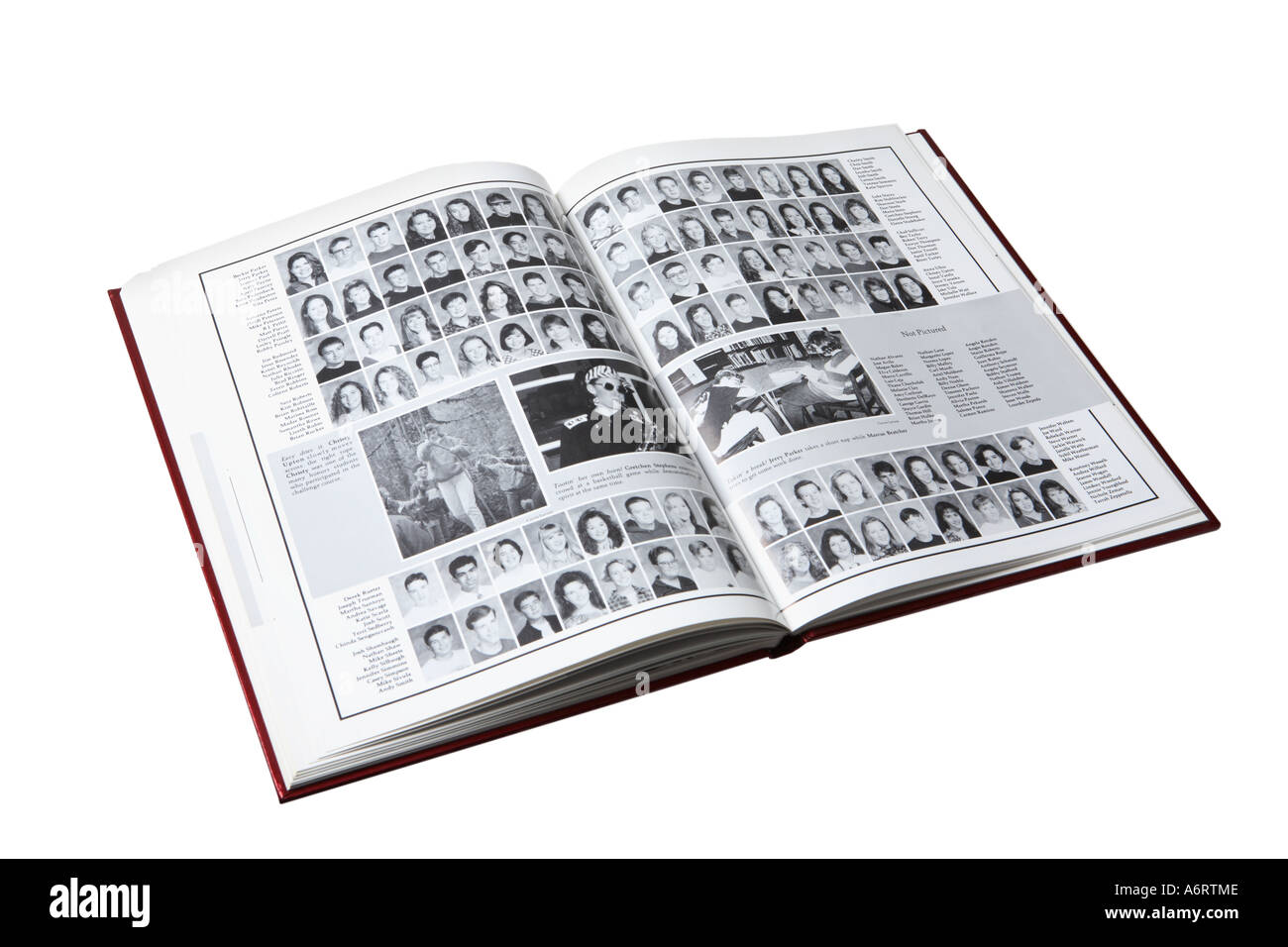 High school yearbook teen Cut Out Stock Images & Pictures Alamy