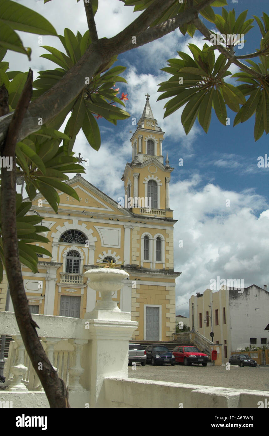 Church in the old town Joao Pessoa Paraiba Brazil South America Stock Photo