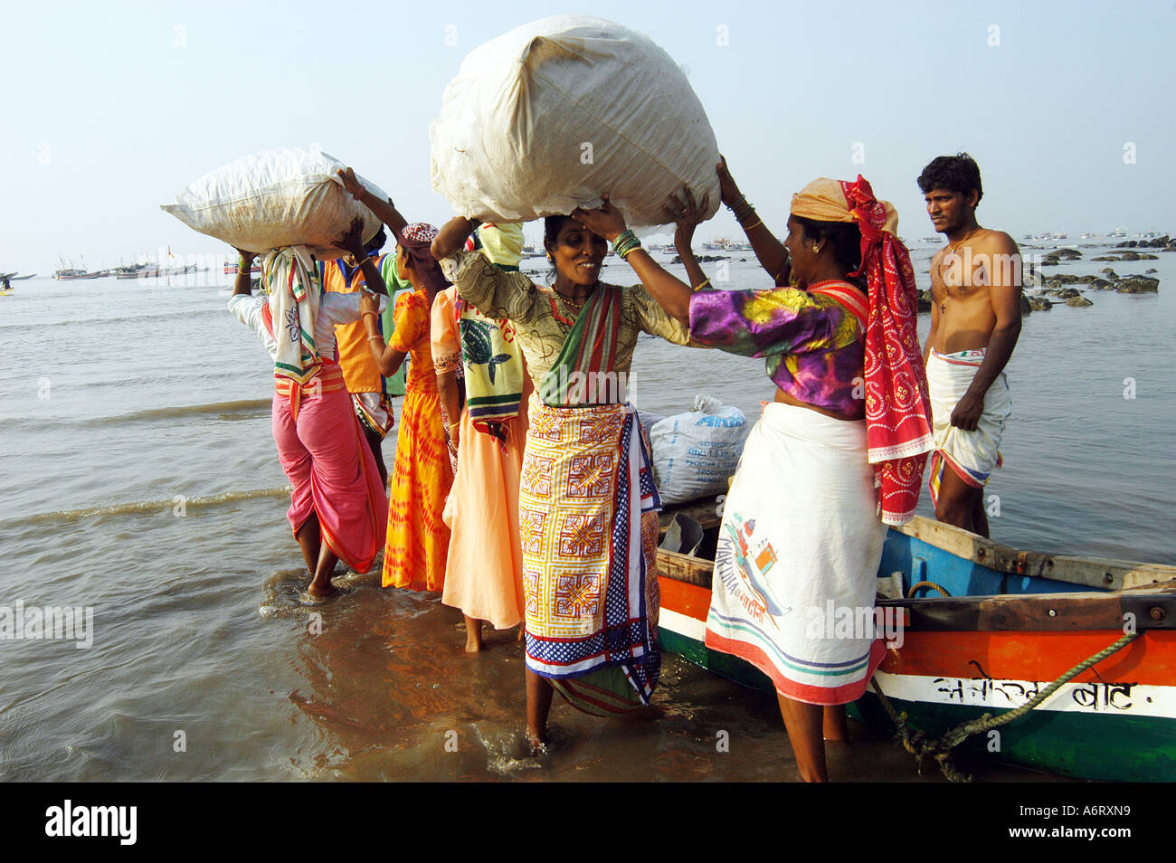 Fisherwomen women hi-res stock 