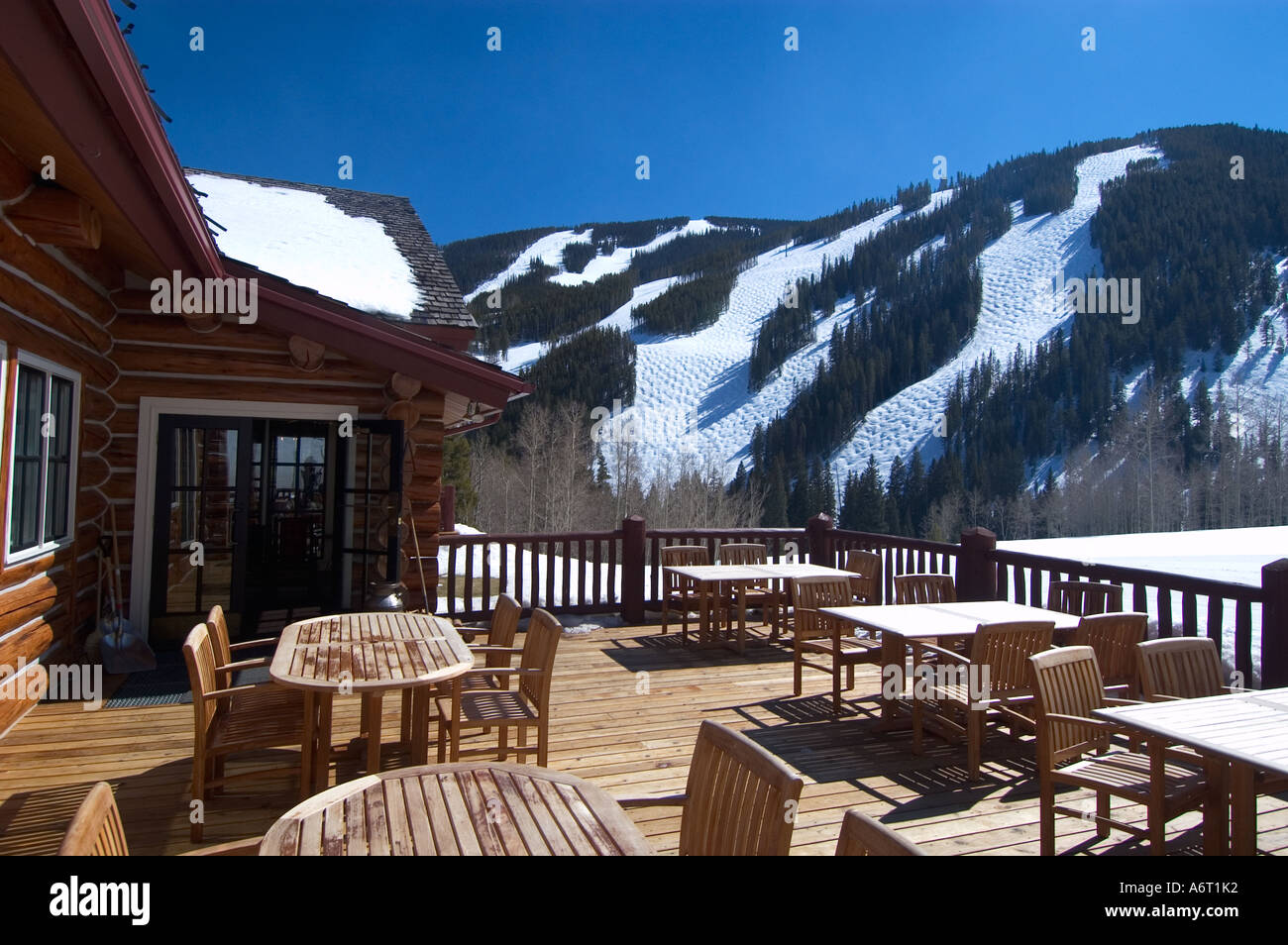 Cabin Beaver Creek Colorado Stock Photos Cabin Beaver Creek