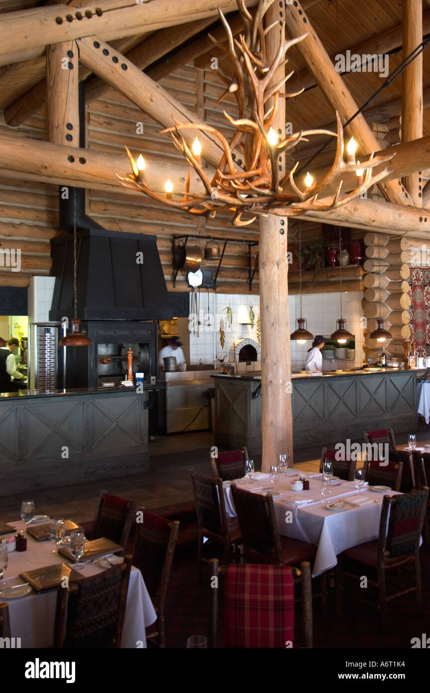 Interior Beanos Cabin Beaver Creek Colorado Stock Photo 6652147