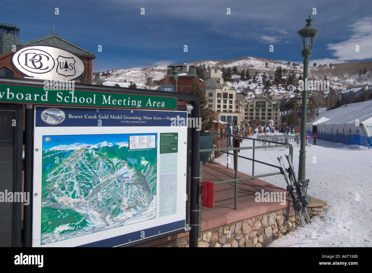 Beavercreek ski Resort Colorado Stock Photo - Alamy