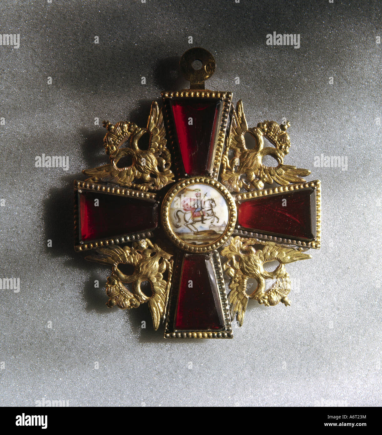decorations, Russia, Alexander Nevsky order, grand cross, instituted 1722, by tsar Peter I 'the Great', decoration, , Stock Photo