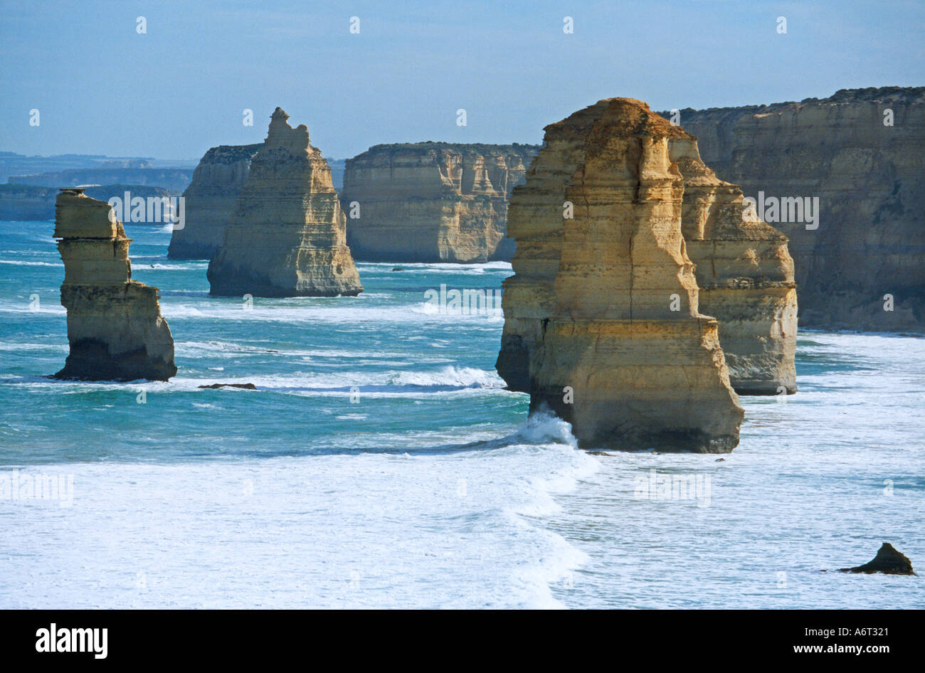 Twelve Apostles Great Ocean Road Victoria Australia Stock Photo