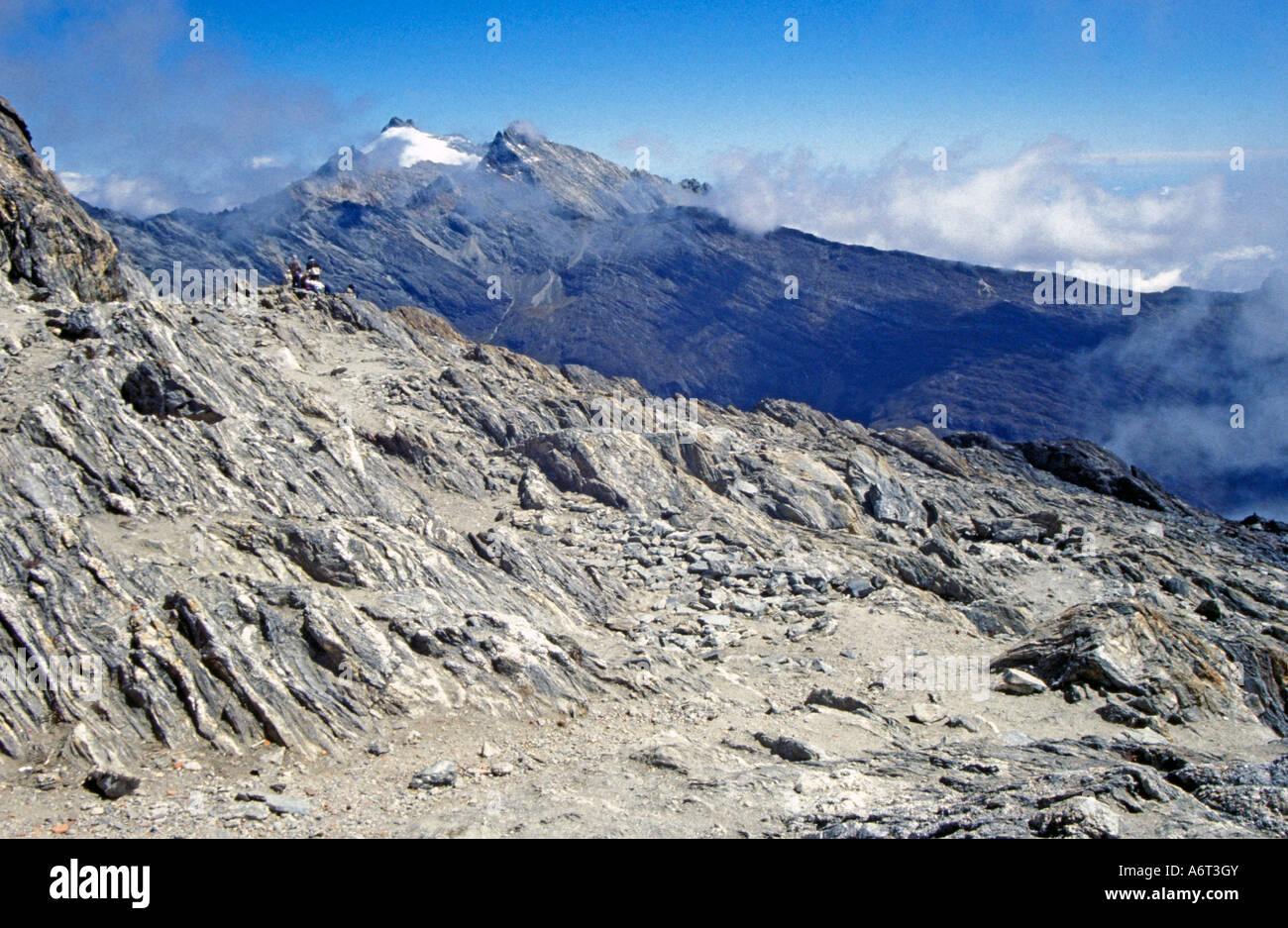 Mountain peak, The Andes Venezuela. Stock Photo