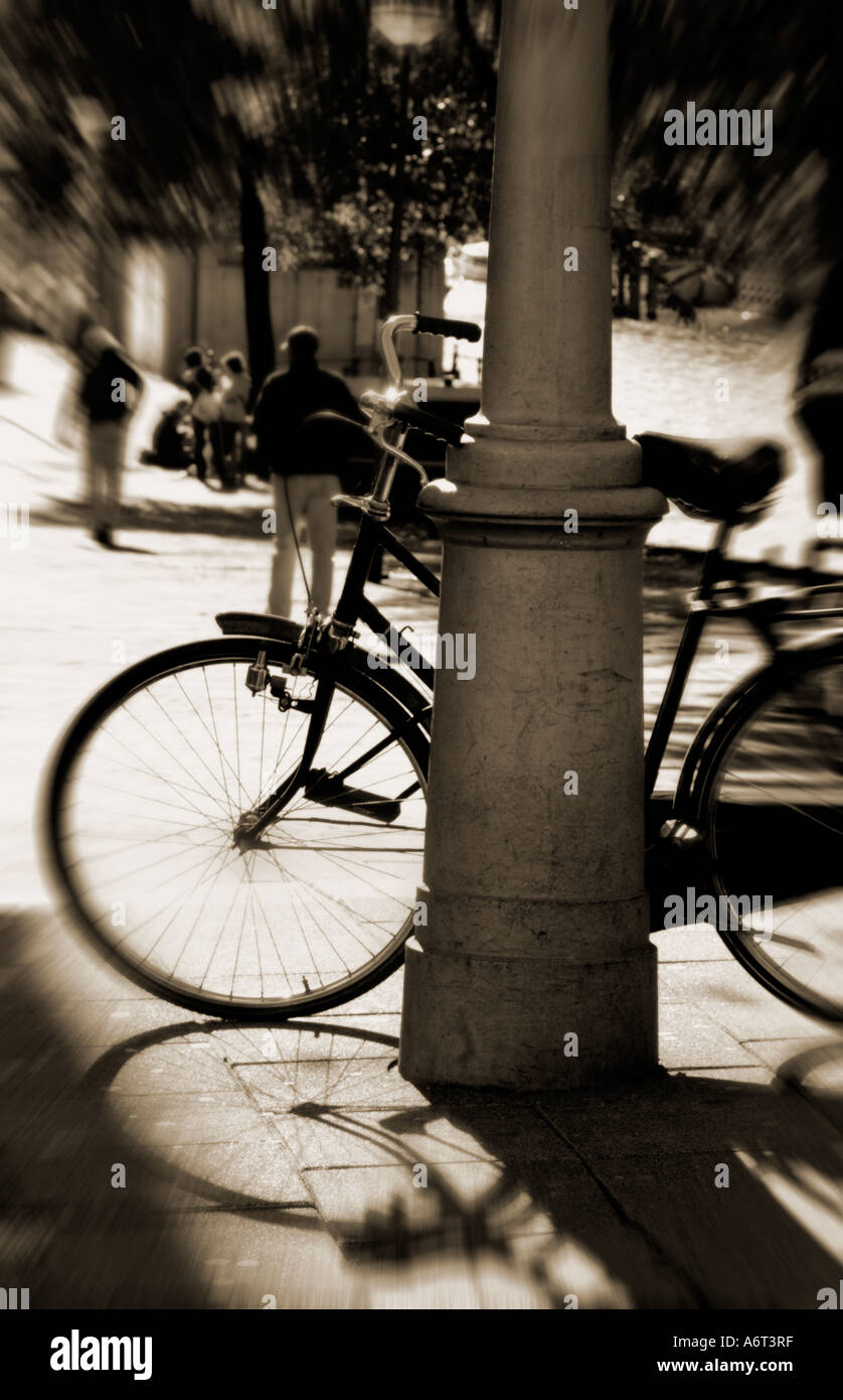 bicycle Amsterdam Holland Stock Photo Alamy