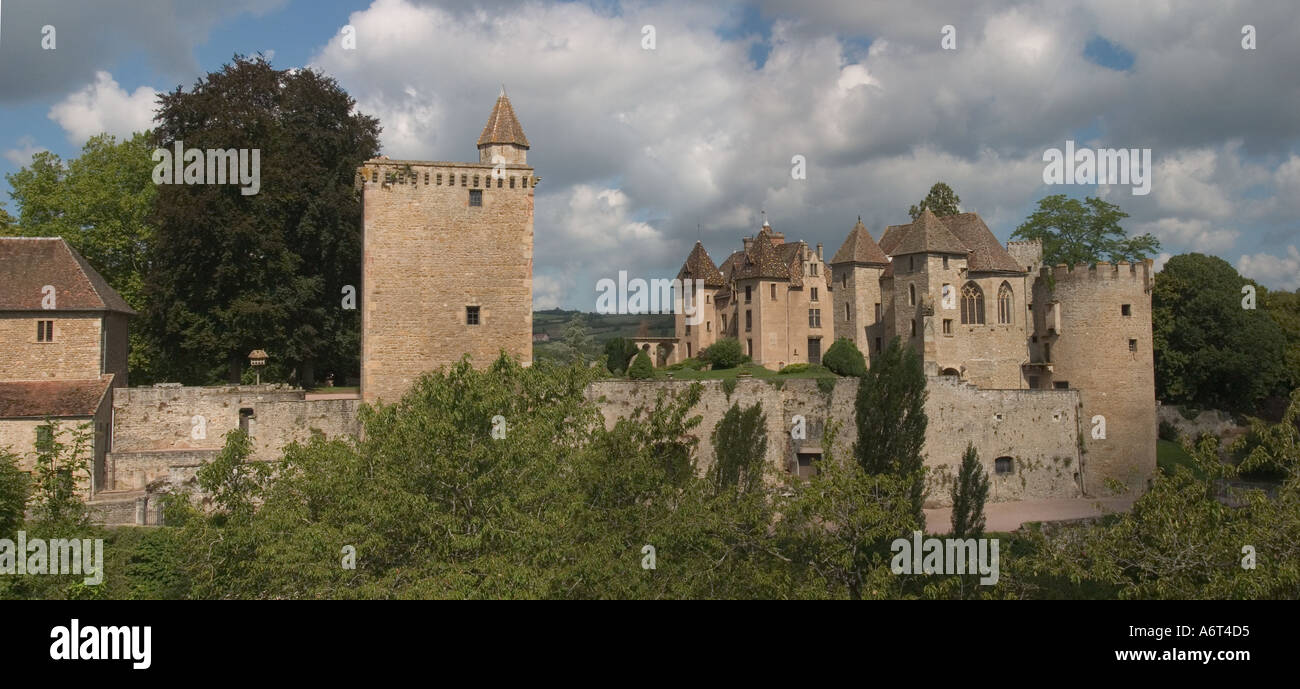 Chateau Couches Burgundy France Saone et Loire Bourgogne Europe Stock Photo  - Alamy