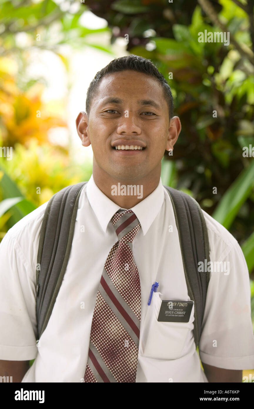 American Missionary From The Church Of Jesus Christ Of Latter Day