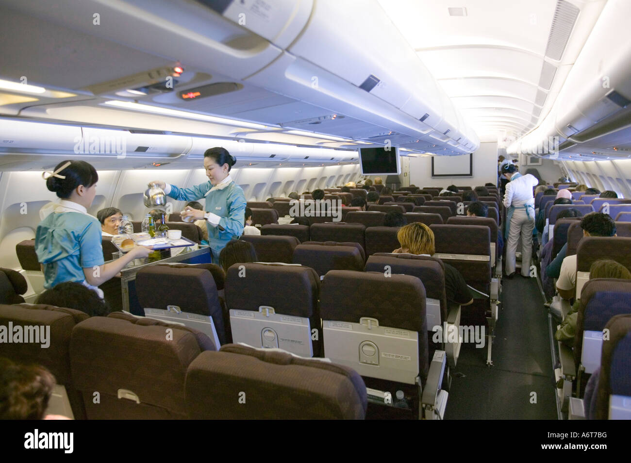 An Air korea passenger jet Stock Photo