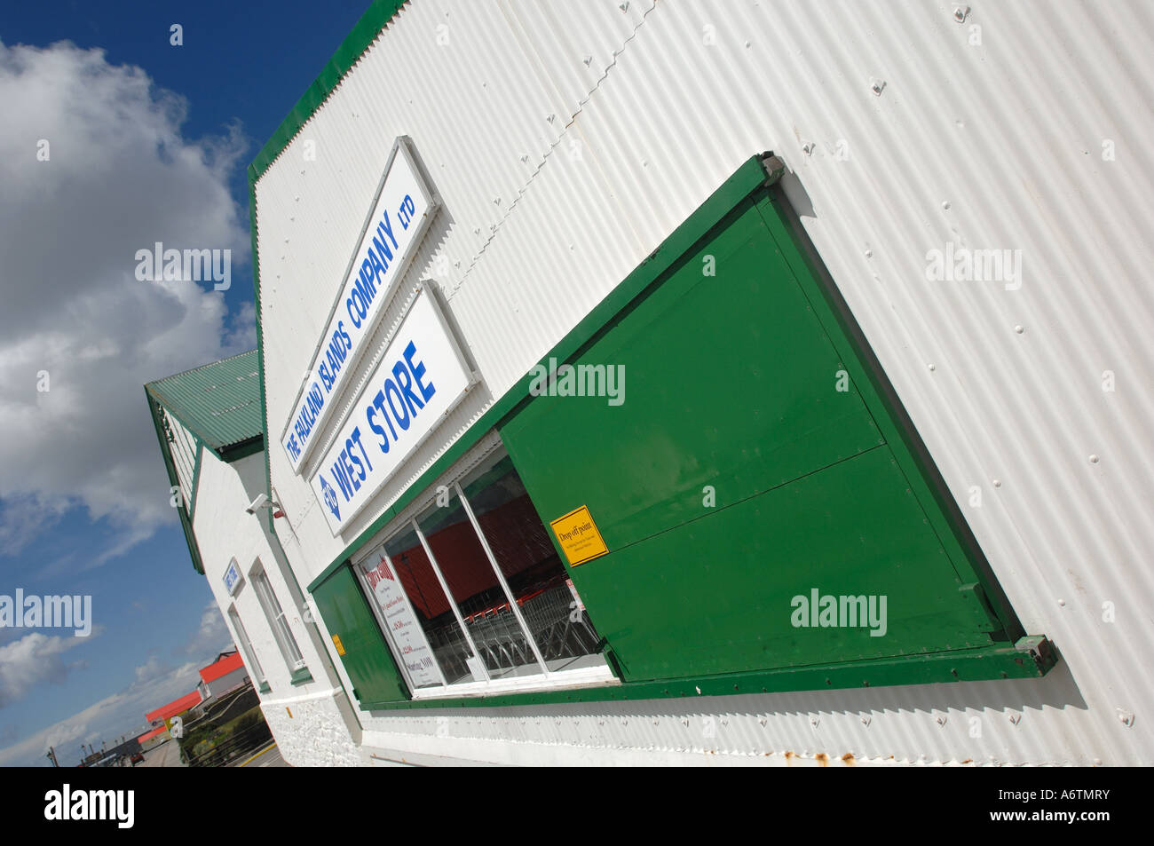 West store, the main supermarket in Stanley, captial of the Falkland