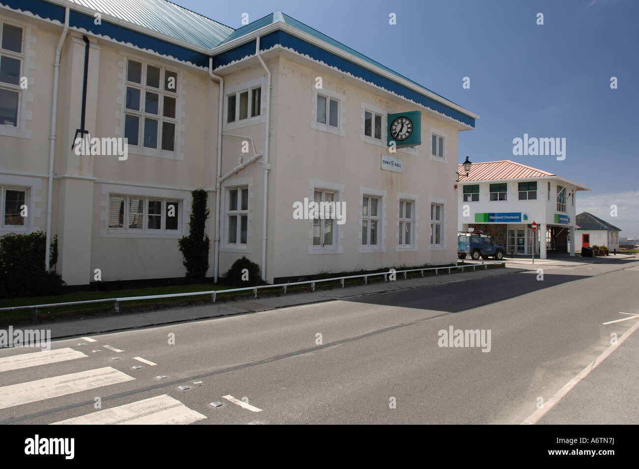 Interior of the West Store Supermarket, Ross Road, Stanley Capital of the  Falkland Islands Stock Photo - Alamy