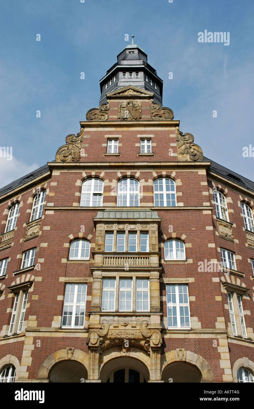 Old post office, Gelsenkirchen, North RhineWestphalia, Germany Stock