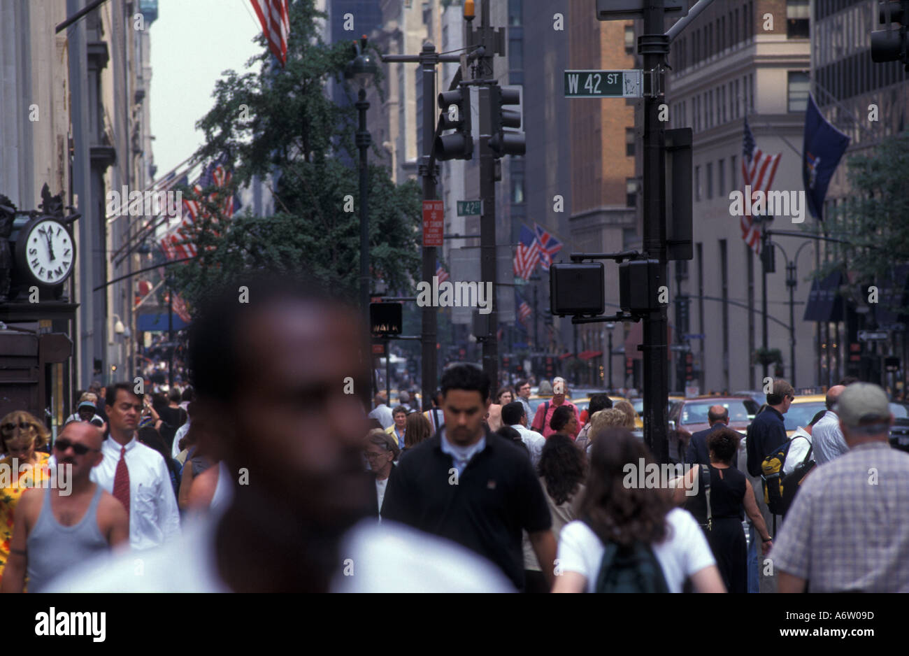 Manhattan lunch hour hires stock photography and images Alamy