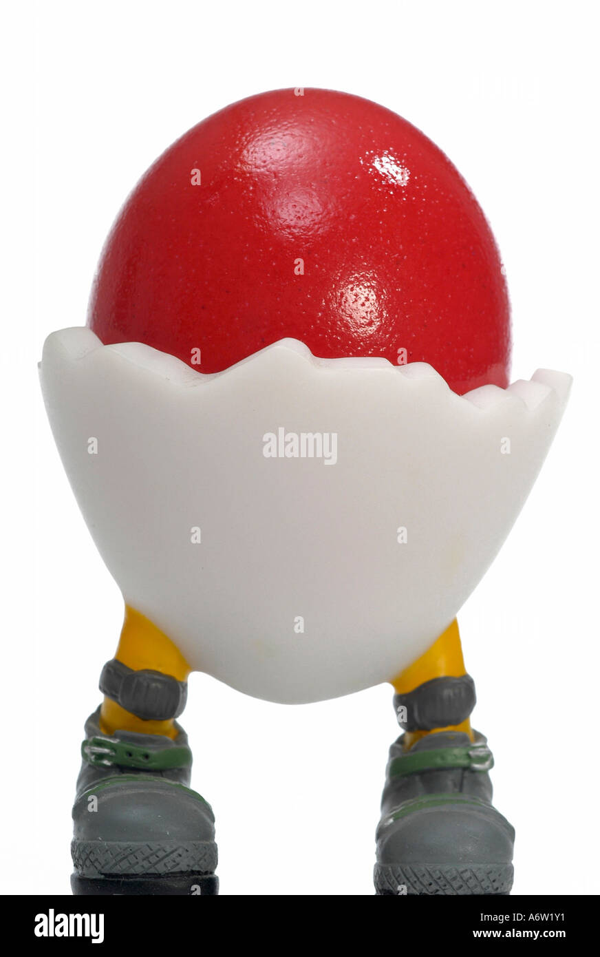 standing eggcup Stock Photo
