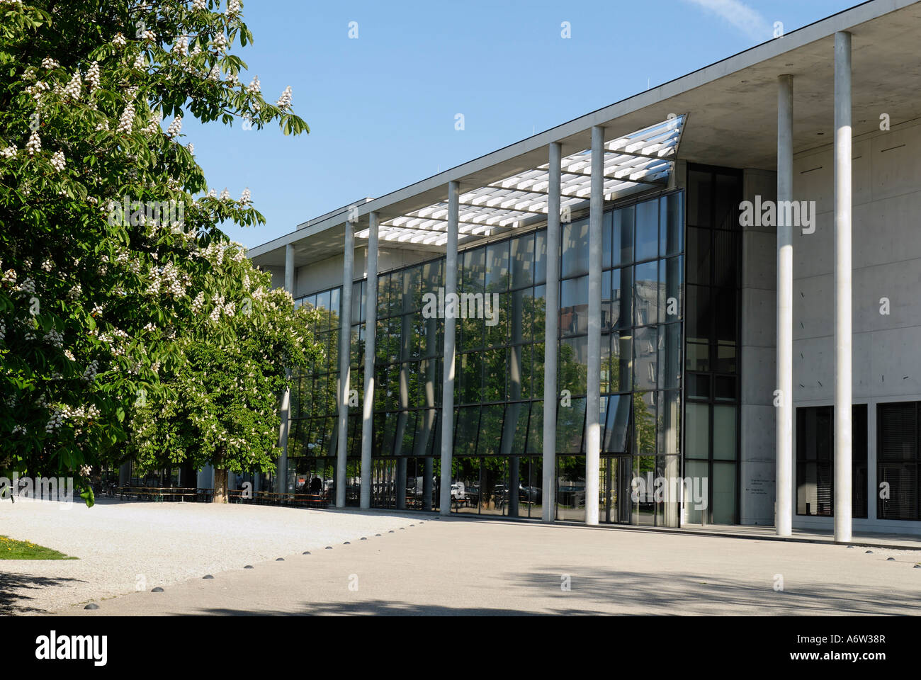 Pinakothek der Moderne, Munich, Bavaria, Germany Stock Photo