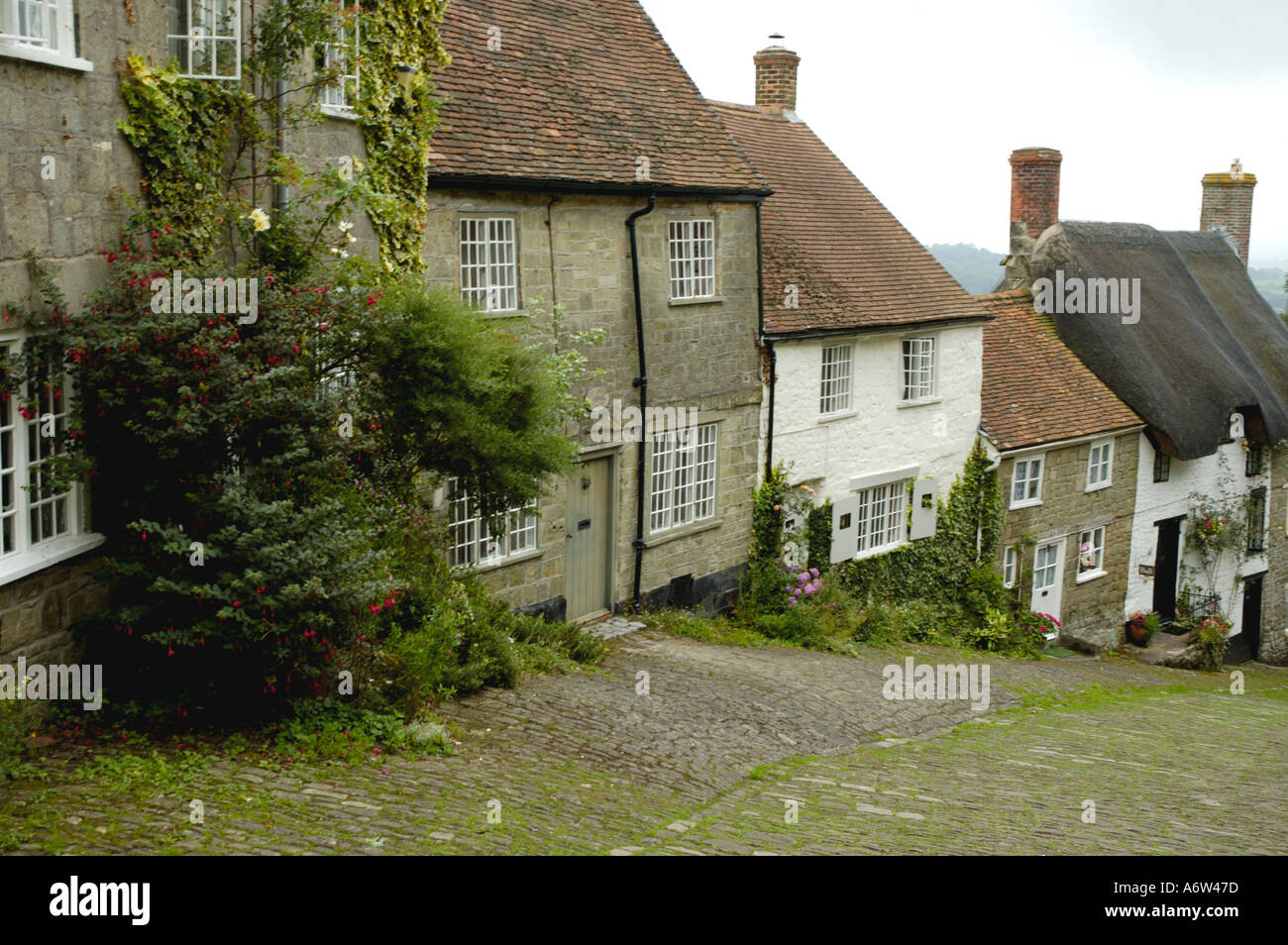 Gold Hill Shaftesbury Dorset England Uk Great Britain Famous Bread