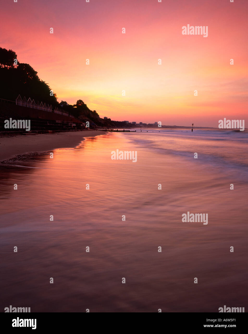 Bournemouth beach Dorset UK Stock Photo