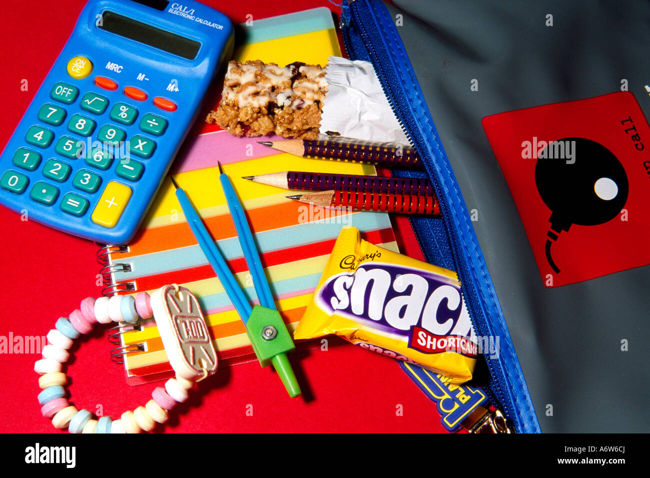 Pencils case calculator ruler hires stock photography and images Alamy