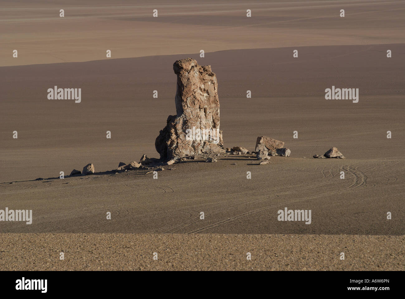 Desert Salvador Dali, Uyuni Highlands, Bolivia Stock Photo
