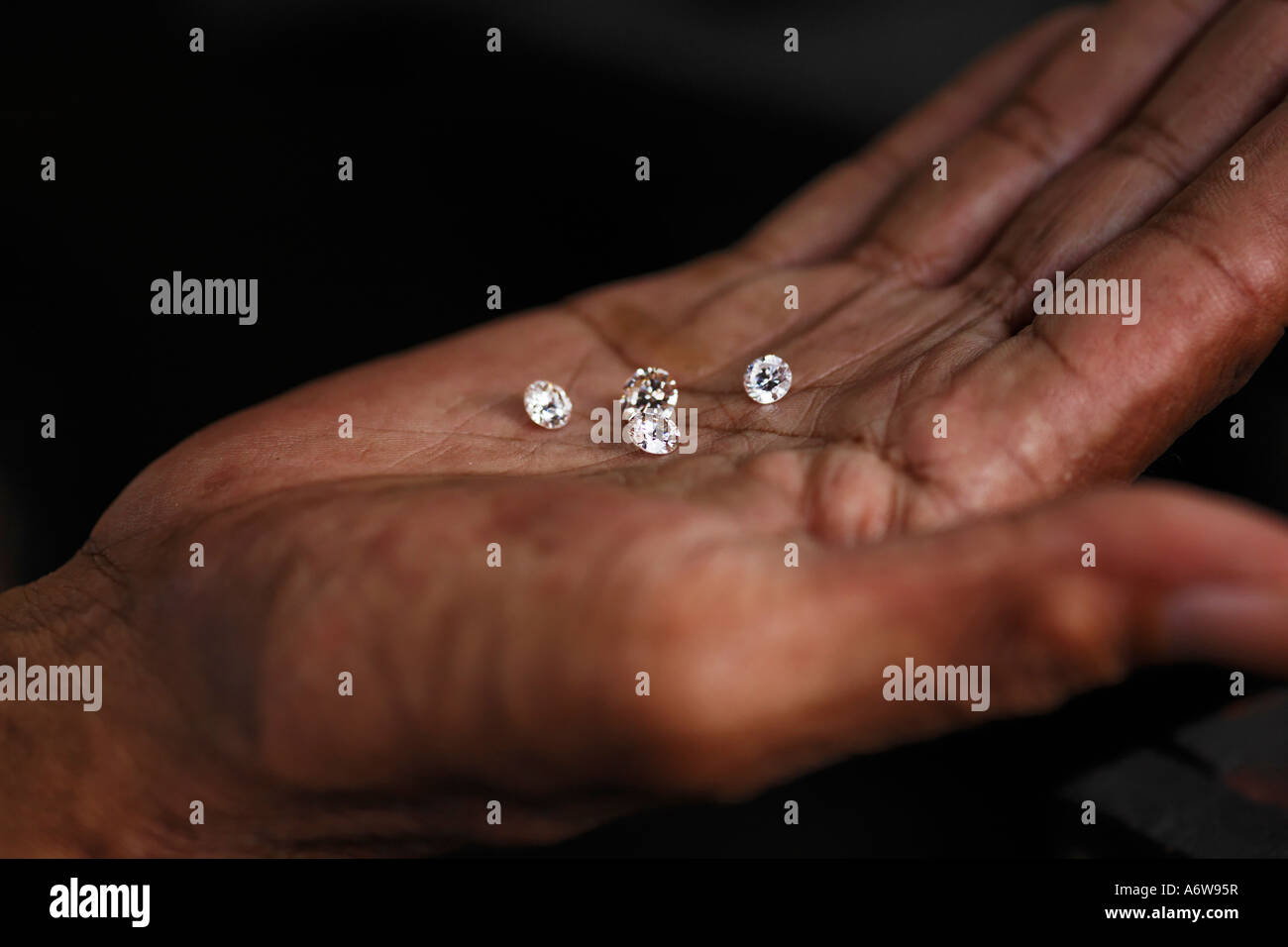 Diamond cutting industry cempaka south kalimantan indonesia hires stock photography and images