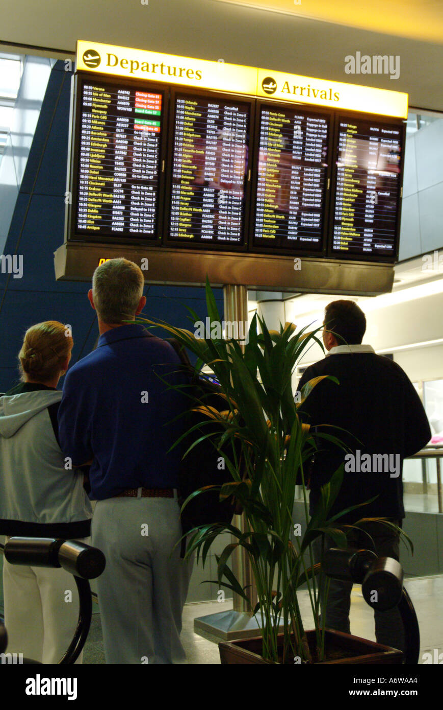Gatwick Airport London England UK North Terminal departure and arrivals