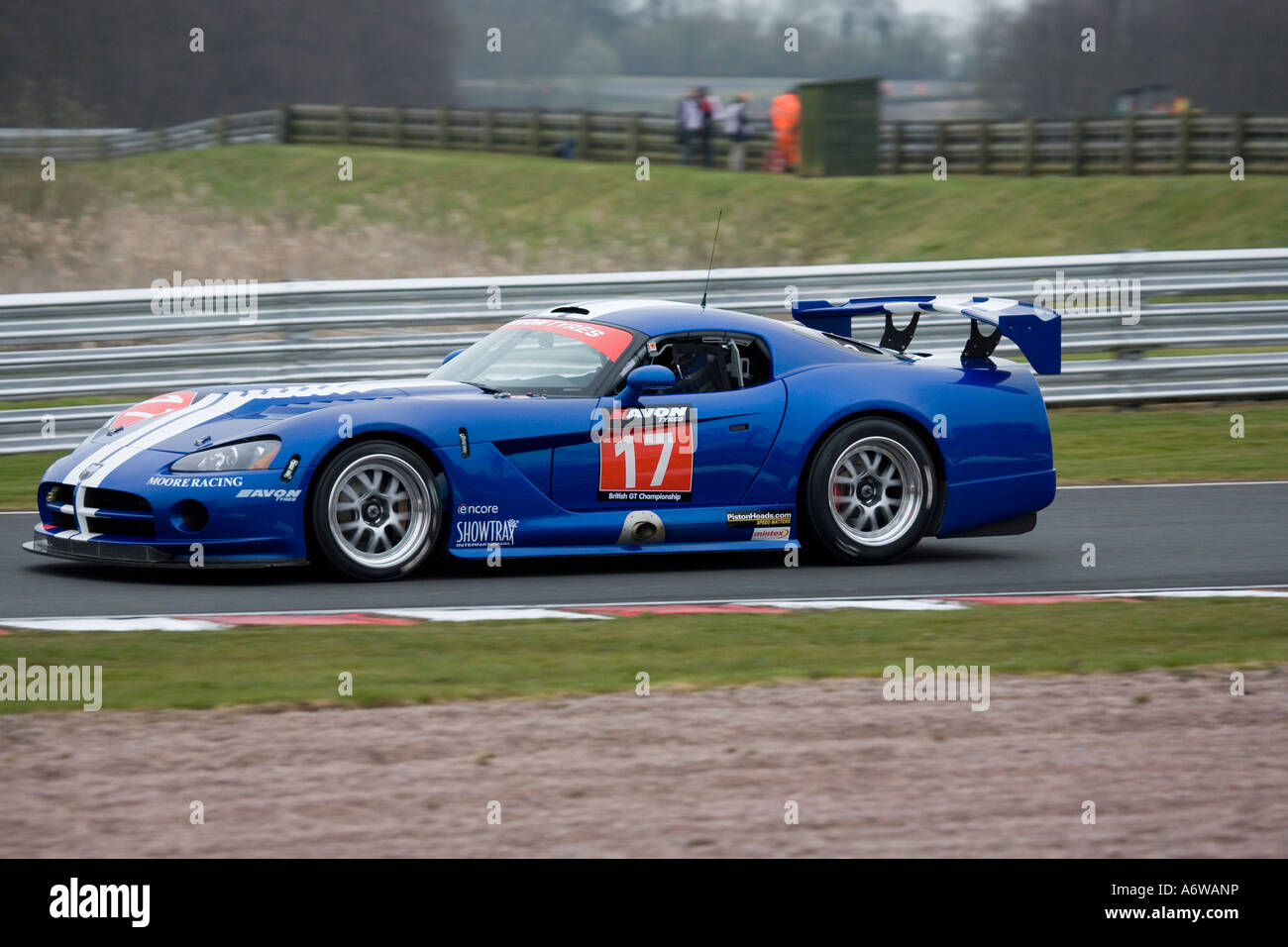 Dodge Viper Coupe at Oulton Park GT Racing during May 2007 Stock Photo