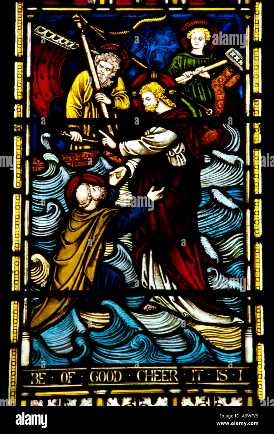 Saint Peter Sinking Into The Waves St Peters Parish Church