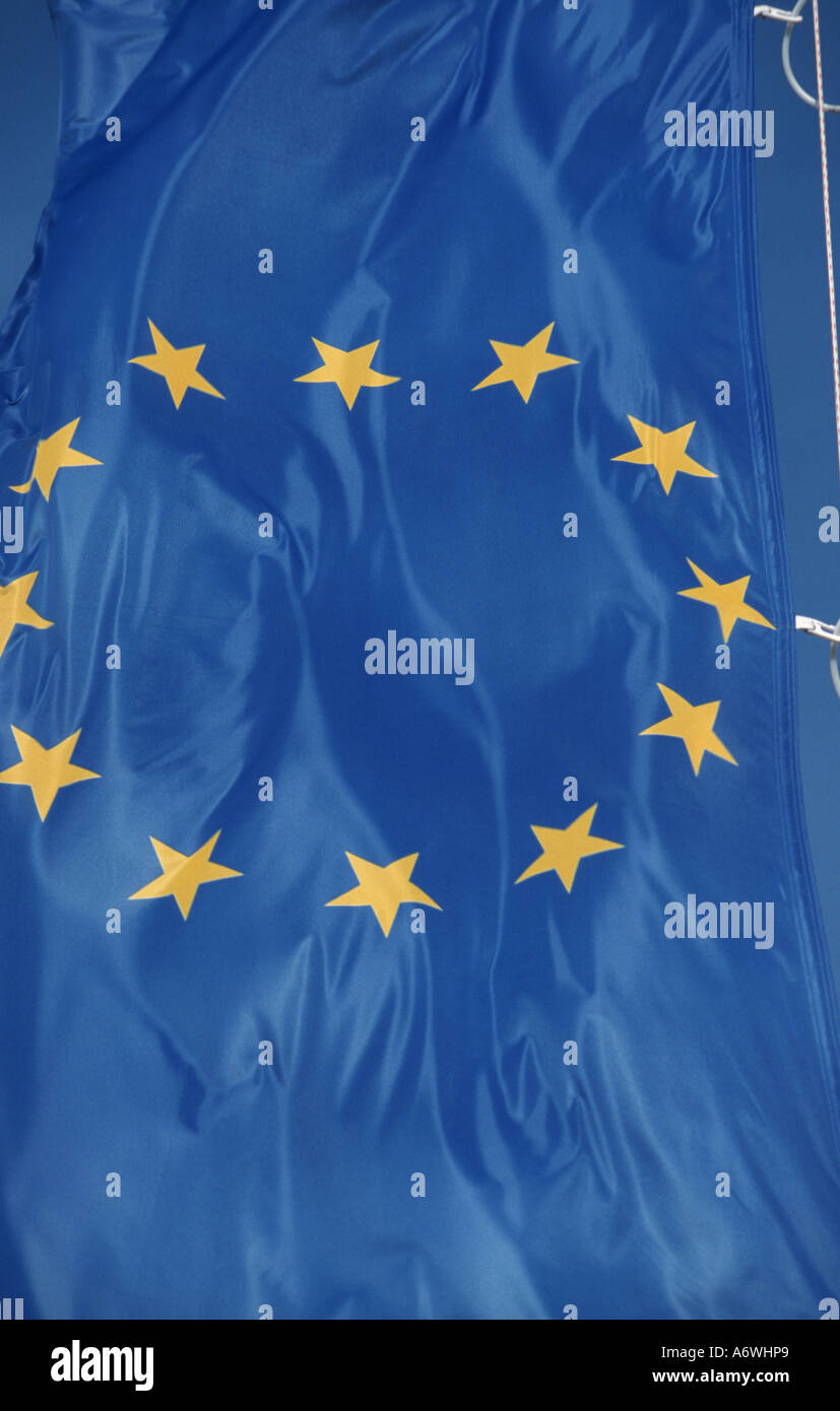 flag of the European Union Stock Photo